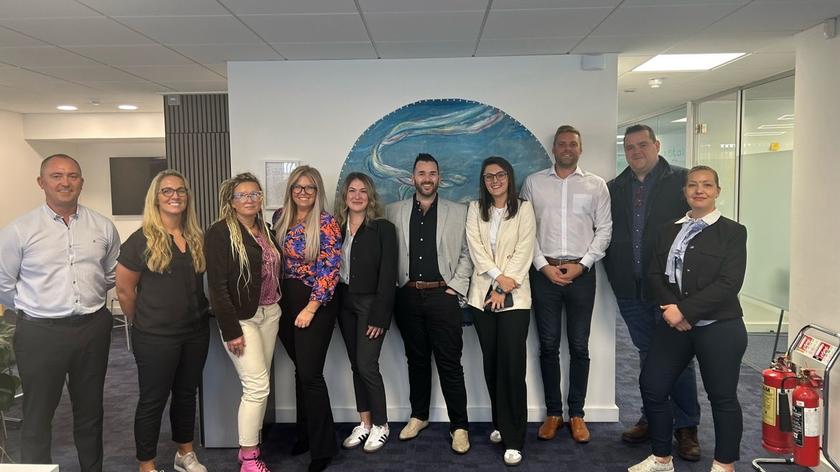 fast track group photo