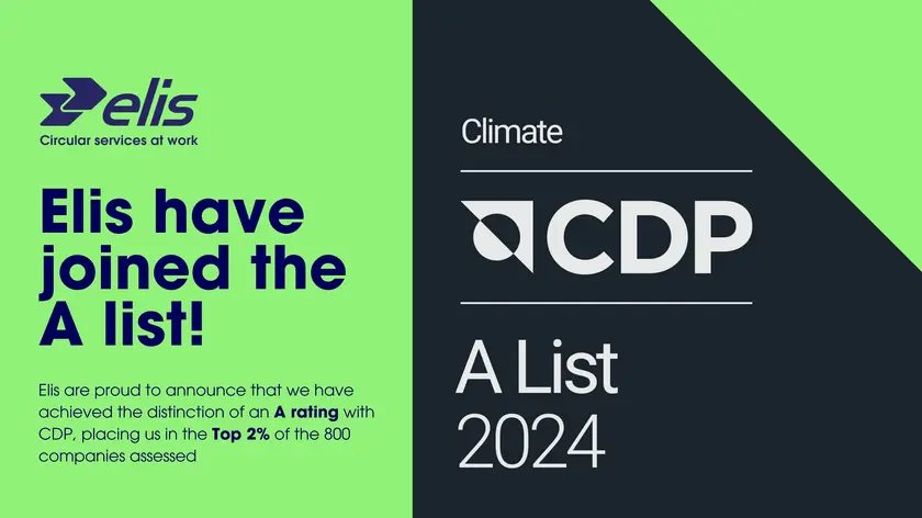 Elis receives an A rating on the CDP Climate Questionnaire, joining the ...