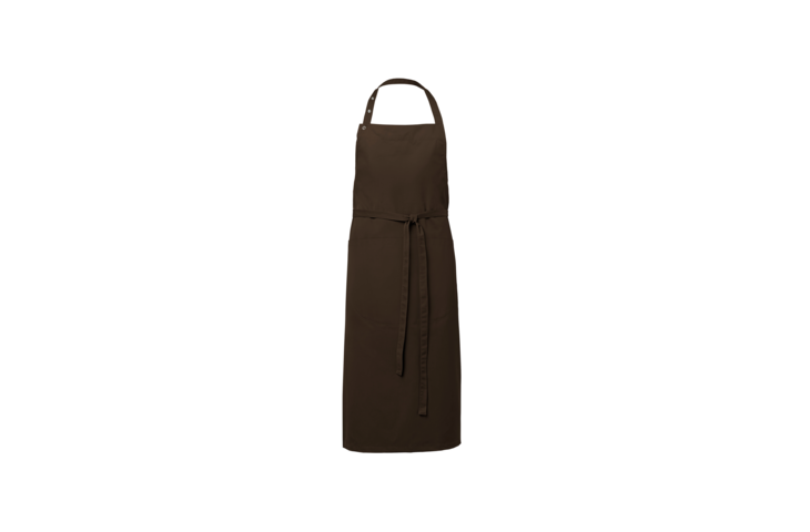 Brown Siena Bio's Fair apron