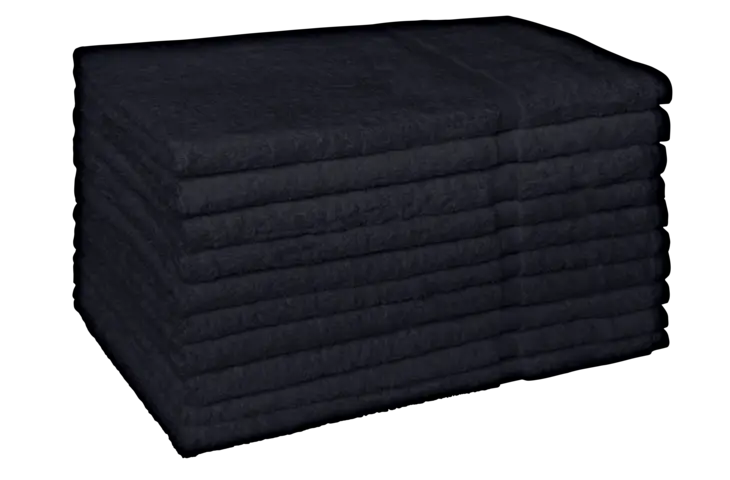 Hairdresser Towels Black