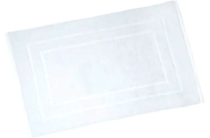 White Bath Mat