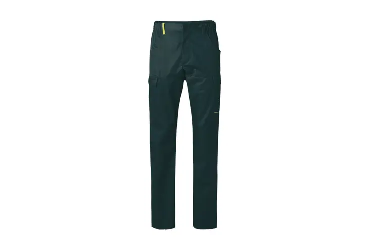 Everywear Trousers Bottle Green Yellow
