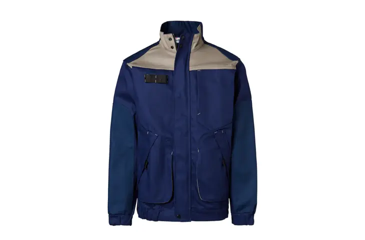 Epishock Bomber Jacket Blue Beige