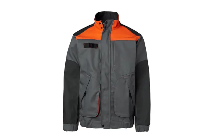 Epishock Bomber Jacket Grey Orange