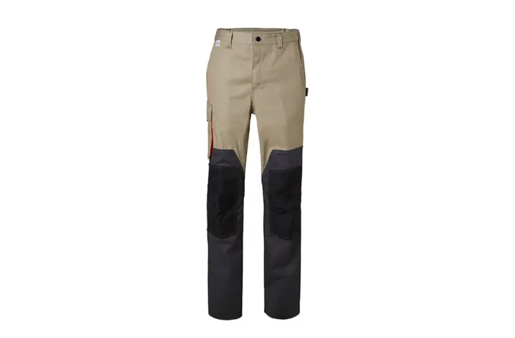 Epishock Trousers Beige Grey Front