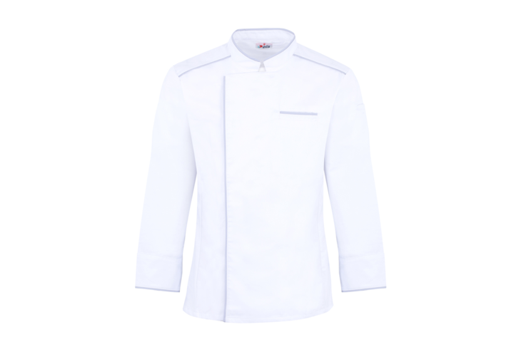 Origin Elite Chef Jacket White Grey
