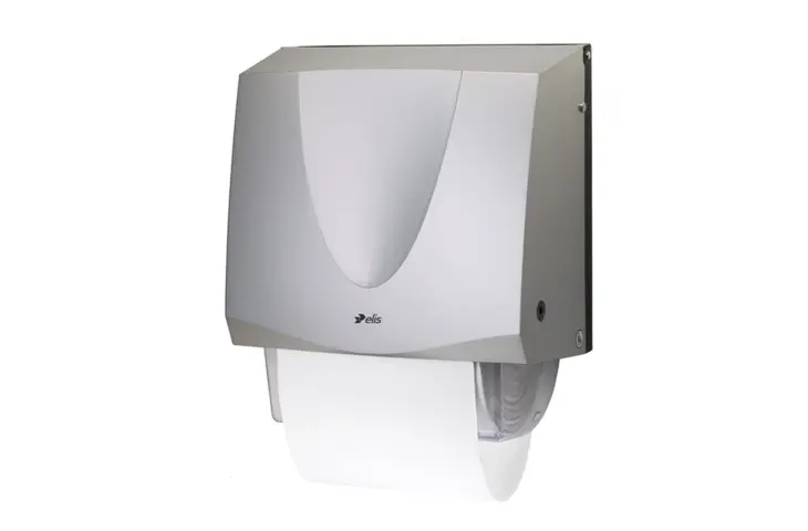 Classic Cotton Roller Towel Unit Aqualine Silver