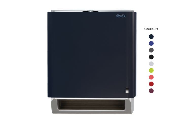 No-Touch Paper Roller Towel Dispenser Fusion Indigo Blue