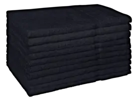 Hairdresser Towels Black