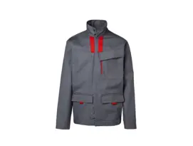 Epinox Bomber Jacket Grey Red