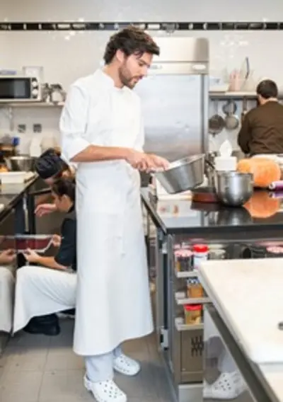 Chef working