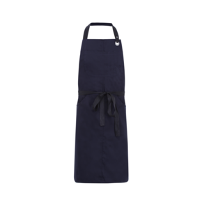 Blue Comptoir apron with eyelets