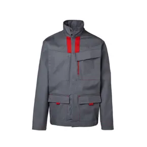 Epinox Bomber Jacket Grey Red