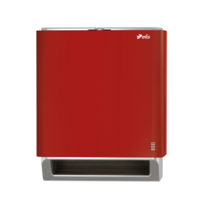No-Touch Paper Roller Towel Dispenser Fusion Deep Red