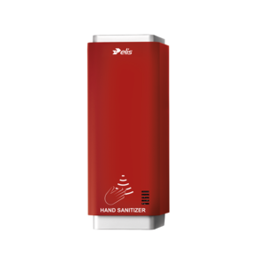No-Touch Sanitiser Dispenser Fusion Deep Red
